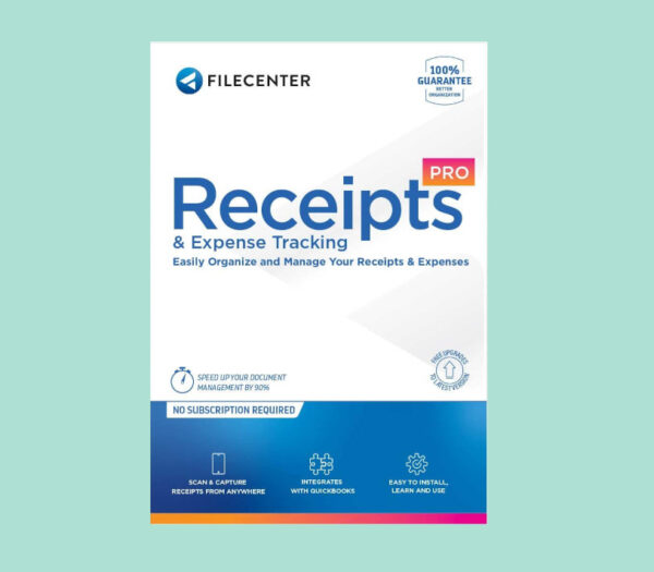 FileCenter Receipts Professional 12 CD Key Software 2024-09-22