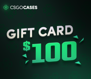 CsgoCases – $100 Gift Card Casual 2024-09-20