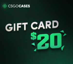 CsgoCases – $20 Gift Card Casual 2024-09-20