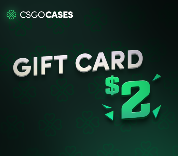 CsgoCases – $2 Gift Card Casual 2024-09-19