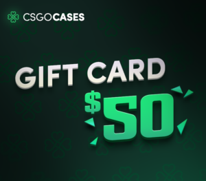 CsgoCases – $50 Gift Card Casual 2024-09-19