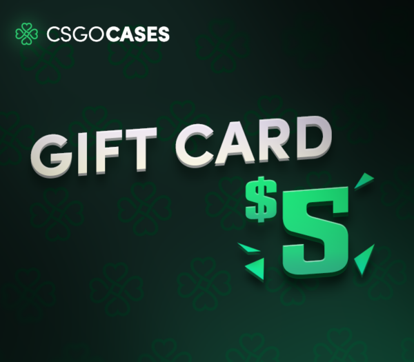 CsgoCases – $5 Gift Card Casual 2024-09-19