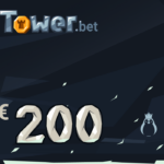 Tower.bet 200 EUR in BTC Gift Card