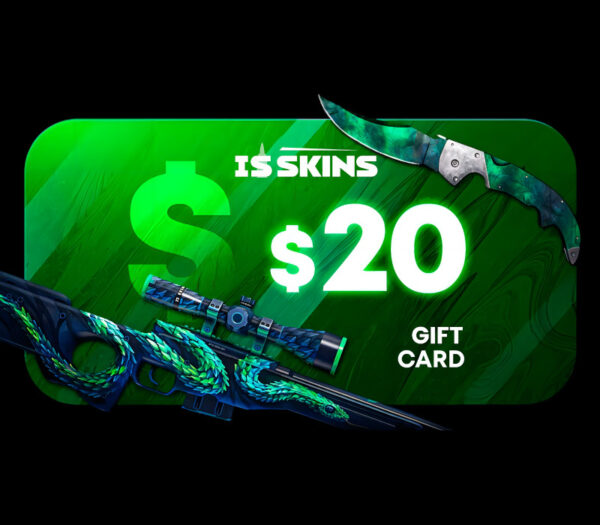 ISSKINS $20 Gift Card Others 2025-02-01