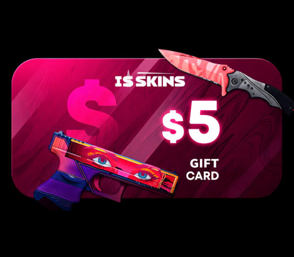 ISSKINS $5 Gift Card Others 2024-07-27