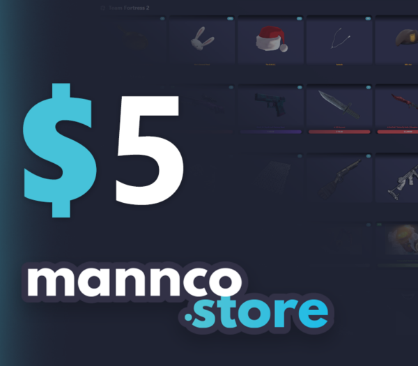 Mannco.store $5 Gift Card Others 2025-01-20