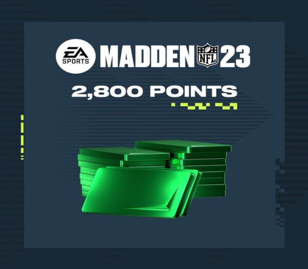 Madden NFL 23 – 2800 Ultimate Team Points XBOX One / Xbox Series X|S CD Key Simulation 2024-11-19