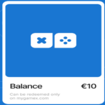 MyGameX €10 Balance Gift Card