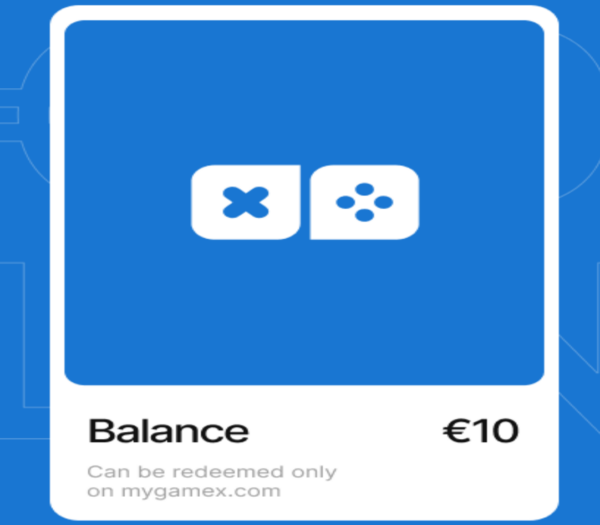 MyGameX €10 Balance Gift Card Others 2025-01-31