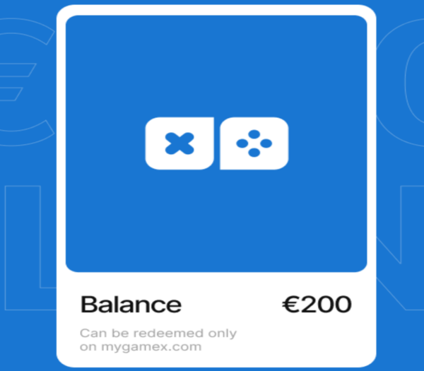 MyGameX €200 Balance Gift Card Others 2025-01-31