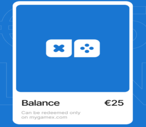 MyGameX €25 Balance Gift Card Others 2025-01-31