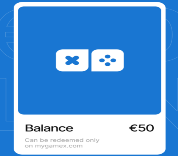 MyGameX €50 Balance Gift Card Others 2025-01-31