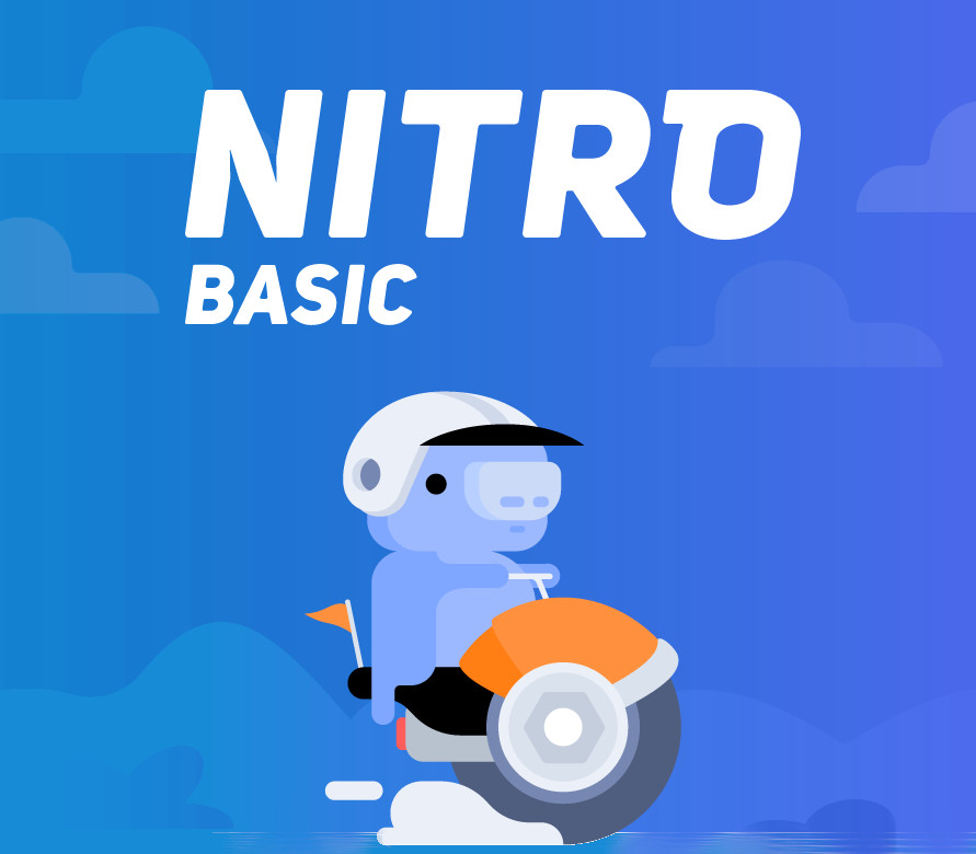 Discord Nitro Basic - 1 Year Subscription ACCOUNT