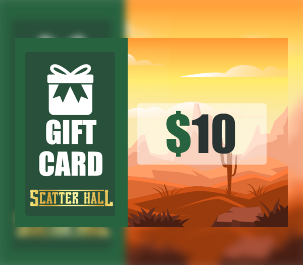 Scatterhall – $10 Gift Card Others 2025-01-24