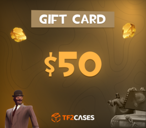 TF2CASES.com $50 Gift Card Others 2025-01-22