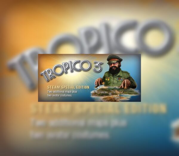 Tropico 3: Steam Special Edition Steam CD Key Simulation 2024-09-20