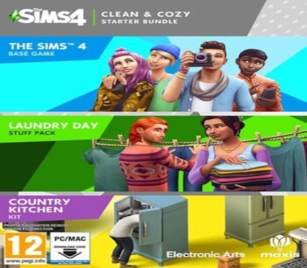 The Sims 4 – Clean & Cozy Starter Bundle Origin CD Key Simulation 2024-11-19