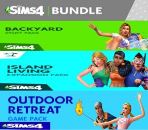 The Sims 4 Outdoor Bundle – Island Living, Outdoor Retreat, and Backyard Stuff DLCs Origin CD Key Others 2025-01-22