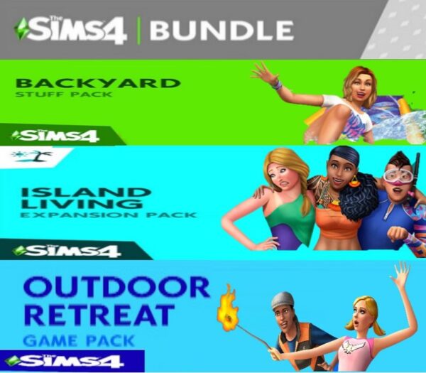 The Sims 4 Outdoor Bundle – Island Living, Outdoor Retreat, and Backyard Stuff DLCs Origin CD Key Others 2025-01-22