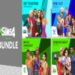 The Sims 4 Sims’ Night Out Bundle - Get Together, Dine Out, Movie Hangout Stuff, Bowling Night Stuff DLCs Origin CD Key