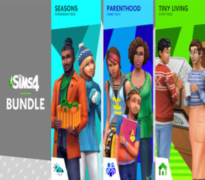 The Sims 4 Starter Bundle - Seasons, Parenthood, Tiny Living Stuff DLC Origin CD Key