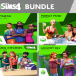 The Sims 4 Stuff Bundle - Fitness, Cool Kitchen, Laundry Day, Perfect Patio DLC Origin CD Key