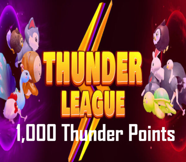 Thunder League Online – 1,000 Thunder Points Steam CD Key Action 2024-11-18