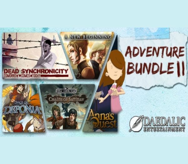 Daedalic Adventure Bundle II Steam CD Key Adventure 2024-11-24