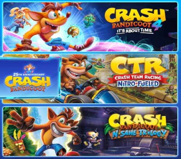 Crash Bandicoot Crashiversary Bundle XBOX One Account Action 2024-11-19