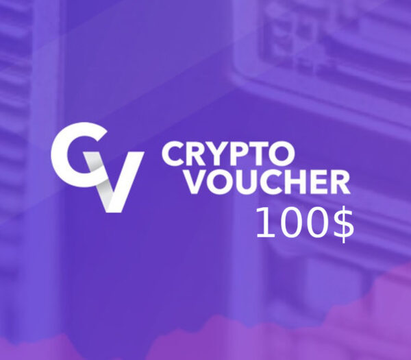Crypto Voucher Bitcoin (BTC) 100 USD Key