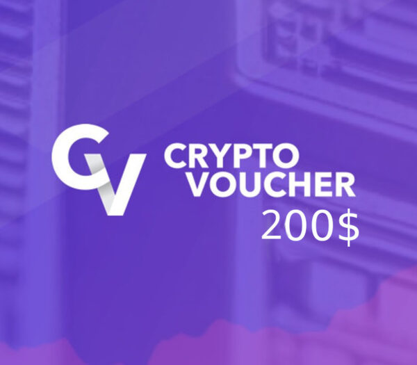 Crypto Voucher Bitcoin (BTC) 200 USD Key Others 2024-12-21