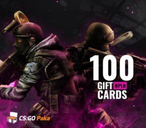 CSGOPaka 100 PLN Gift Card Others 2024-09-20