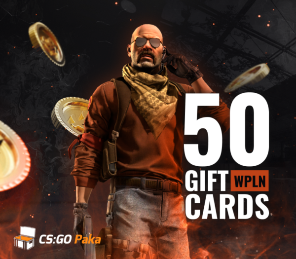 CSGOPaka 50 PLN Gift Card Others 2024-11-10