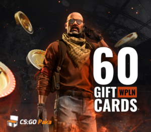 CSGOPaka 60 PLN Gift Card Others 2024-09-20