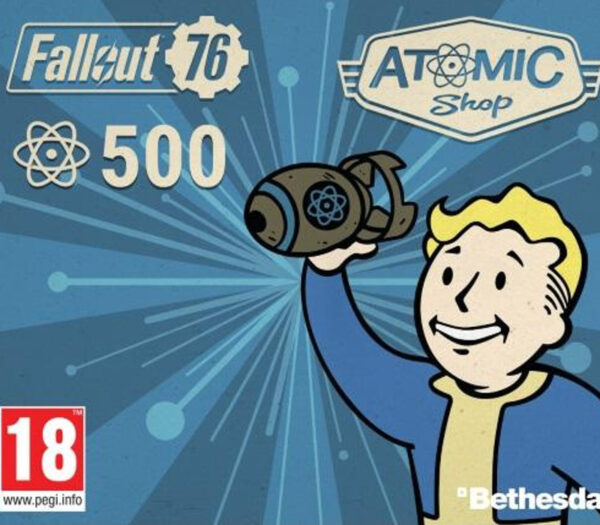 Fallout 76 – 500 Atoms XBOX One CD Key Action 2024-11-19