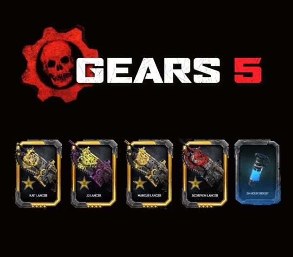 GEARS 5 – Rockstar Energy Exclusive Lancer DLC Pack 5 XBOX One CD Key Action 2024-12-29