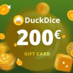 DuckDice.io 200 EUR in BTC Gift Card