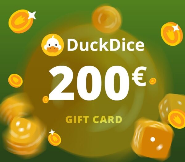 DuckDice.io 200 EUR in BTC Gift Card Others 2025-01-11