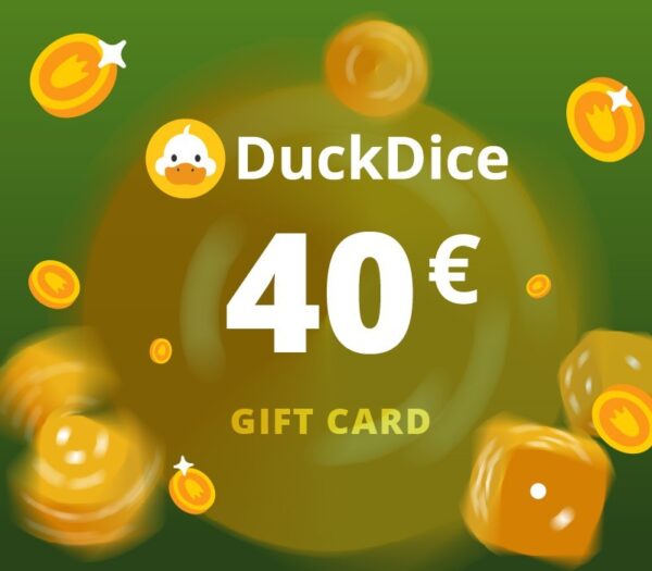 DuckDice.io 40 EUR in BTC Gift Card Others 2025-01-11