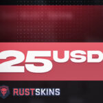 RUSTSkins $25 balance