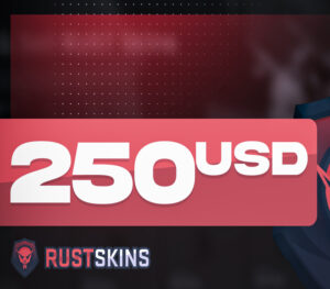 RUSTSkins $250 balance Others 2025-01-15