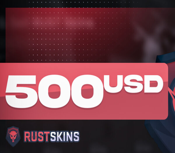 RUSTSkins $500 balance Others 2025-01-14