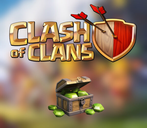 Clash of Clans – 500 Gems + 50 Bonus Gems Reidos Voucher Action 2024-07-27