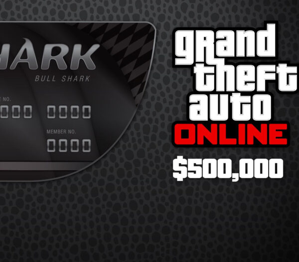 Grand Theft Auto Online – $600,000 Bull Shark Cash Card PC Activation Code Action 2024-11-17