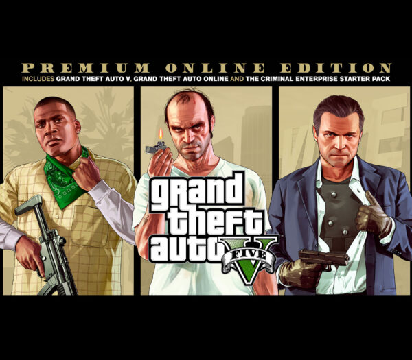 Grand Theft Auto V: Premium Online Edition Rockstar Digital Download CD Key Action 2024-04-20
