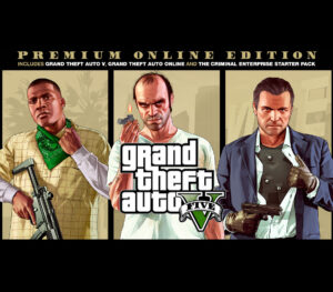 Grand Theft Auto V Premium Online Edition & Whale Shark Card Bundle Rockstar Digital Download CD Key