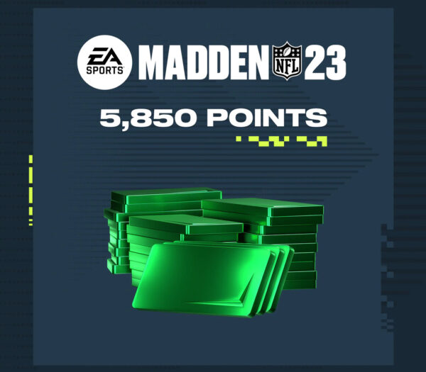 Madden NFL 23 – 5850 Ultimate Team Points XBOX One / Xbox Series X|S CD Key Simulation 2024-11-19