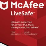 McAfee LiveSafe 2023 Key (3 Years / 1 Device)