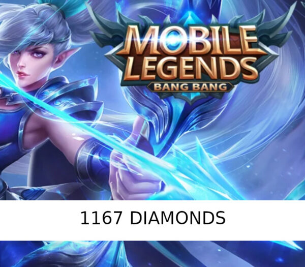 Mobile Legends – 1167 Diamonds Key Action 2024-12-26