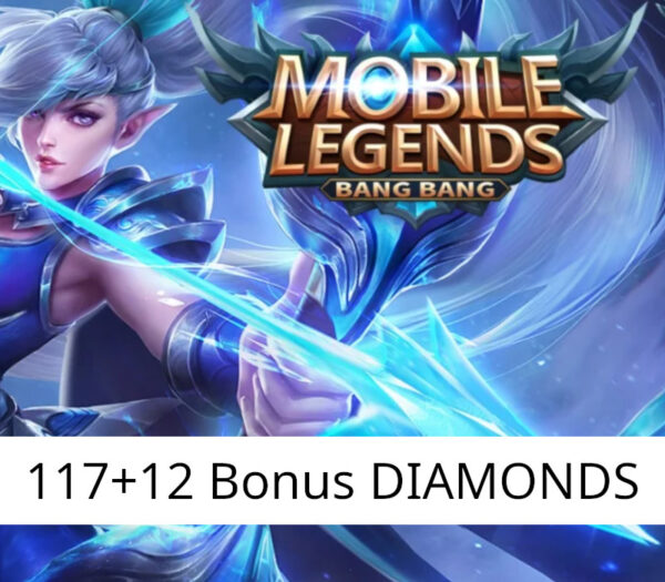 Mobile Legends – 117 +12 Bonus Diamonds Key Action 2024-12-27